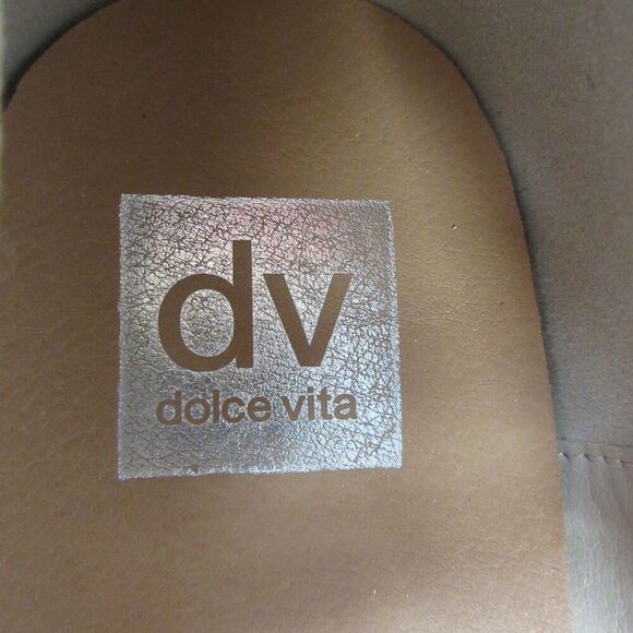 DV DOLCE VITA Crisp Lug Sole Penny Loafers Womens Sz 11 Dune Beige Slip On Shoes - Picture 8 of 14